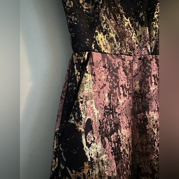 Vince Camuto Metallic Dress - perfect for weddings! - Picture 4 of 8